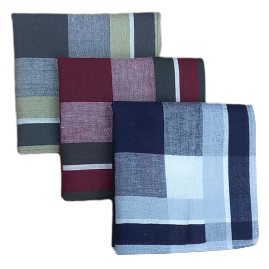 Handkerchief Cotton Men - 12 pañuelos de algodón con estampado