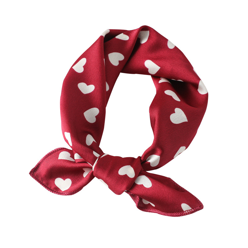 Silk Neck Scarf - Bufanda de mujer 50*50cm cuadrado flaco
