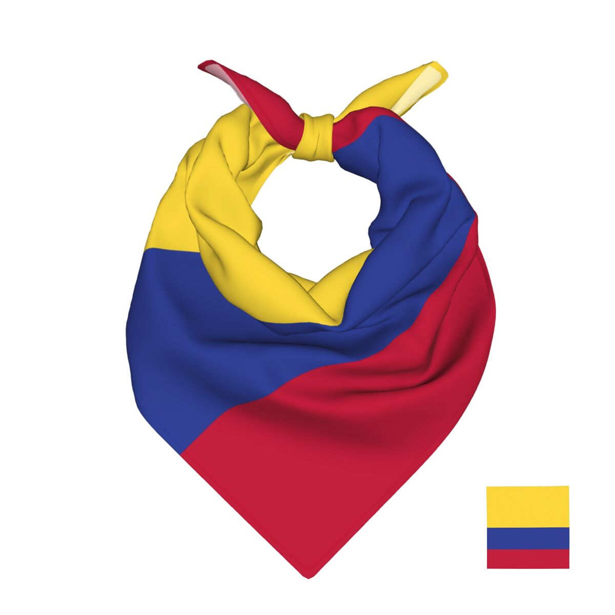 Head Wrap Turban - Pañuelo con la Bandera de Colombia
