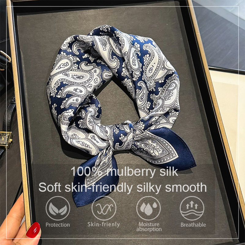 Bufanda de seda de morera de 1 - Silk Neck Scarf reseña y precio