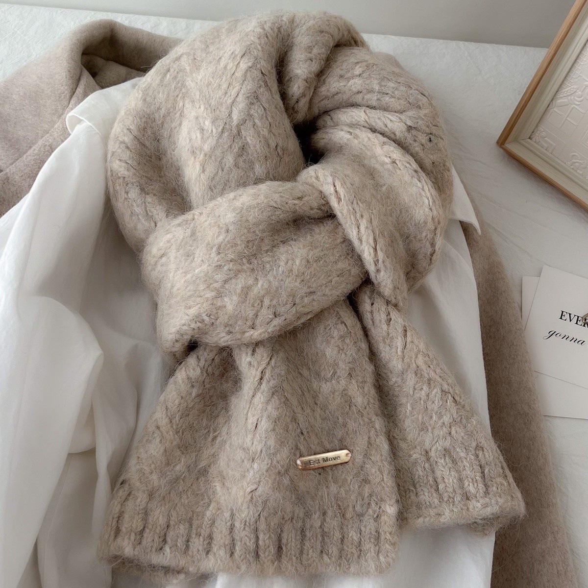 Bufanda de lana de alta calida - Muffler Men Wool reseña y precio