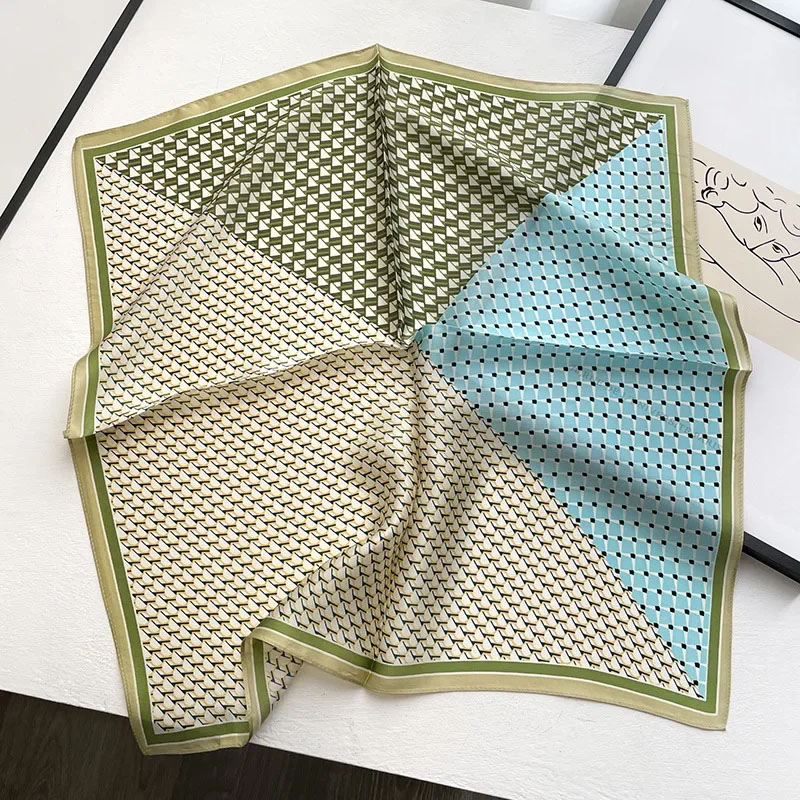 Bufanda de seda auténtica con  - Silk Neck Scarf reseña y precio
