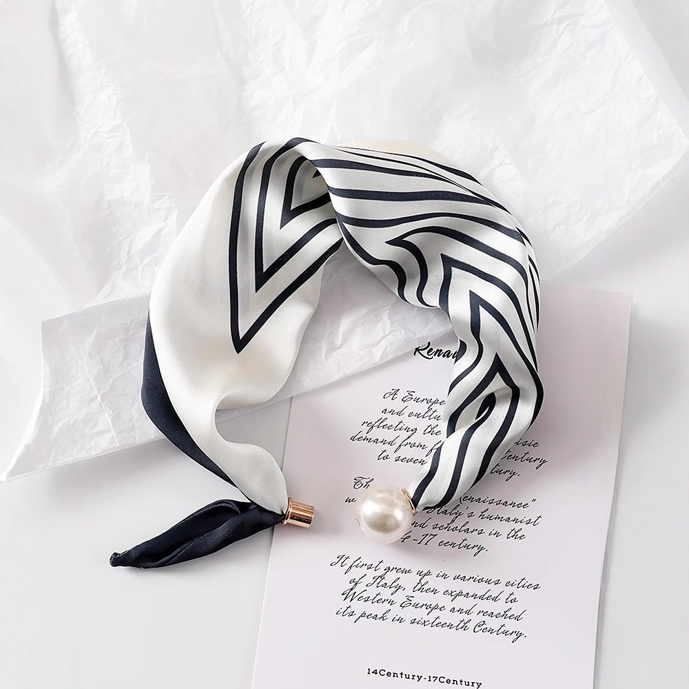 Pañuelo de Seda para Mujer con - Silk Neck Scarf reseña y precio