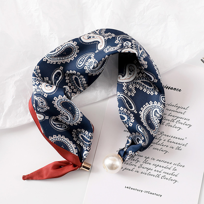 Pañuelo de Seda para Mujer con - Silk Neck Scarf reseña y precio