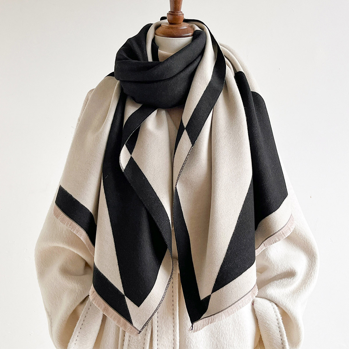 Bufanda de imitación de cachem - Pashmina Wrap Large reseña y precio