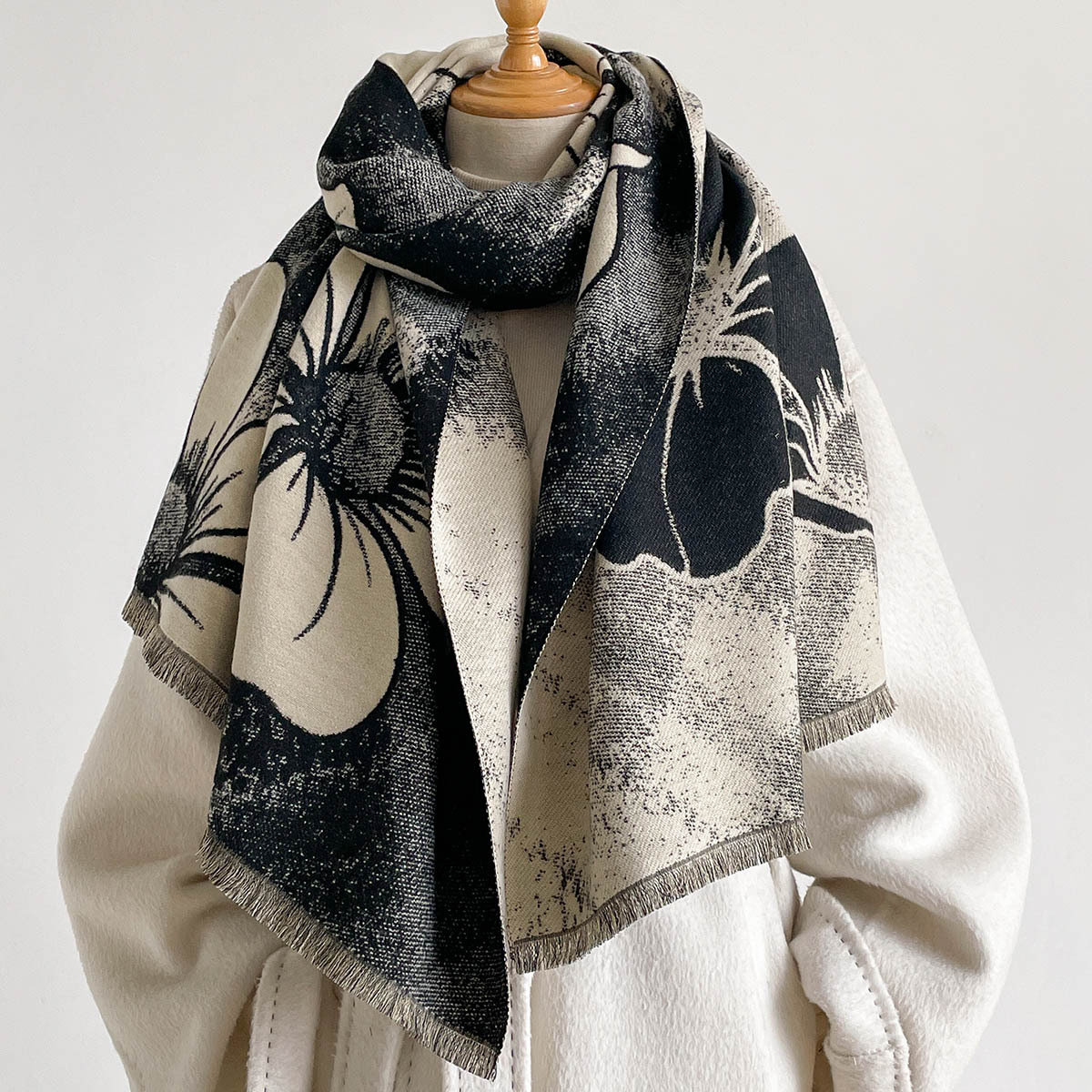 Bufanda de imitación de cachem - Pashmina Wrap Large reseña y precio