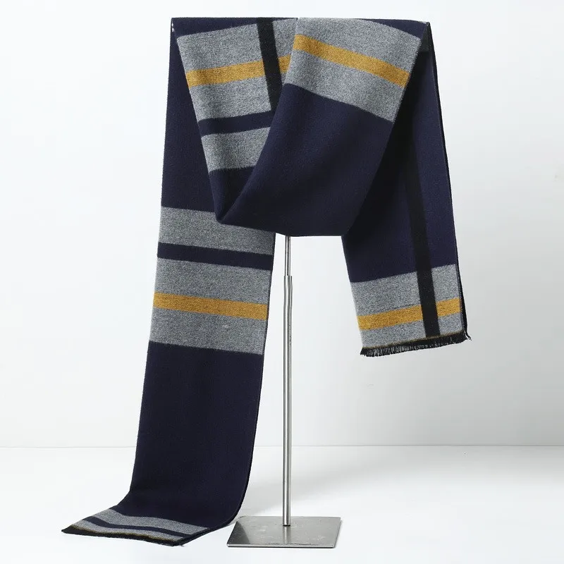 Bufandas a cuadros de marca de - Muffler Men Wool reseña y precio