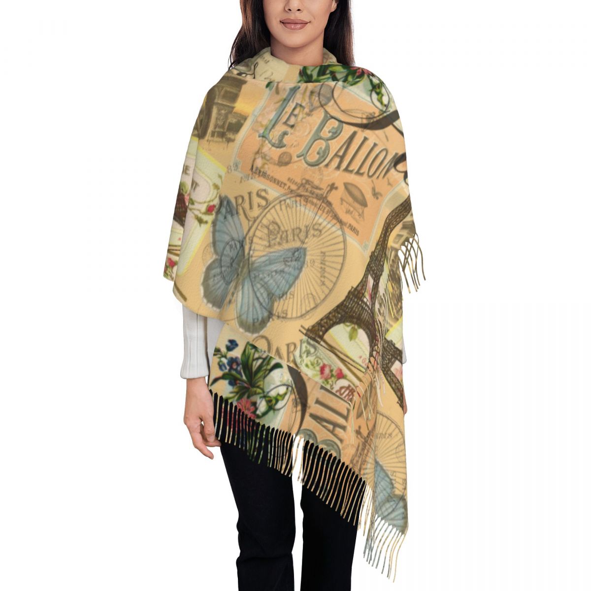 Chal Wrap mujer invierno bufan - Pashmina Wrap Large reseña y precio