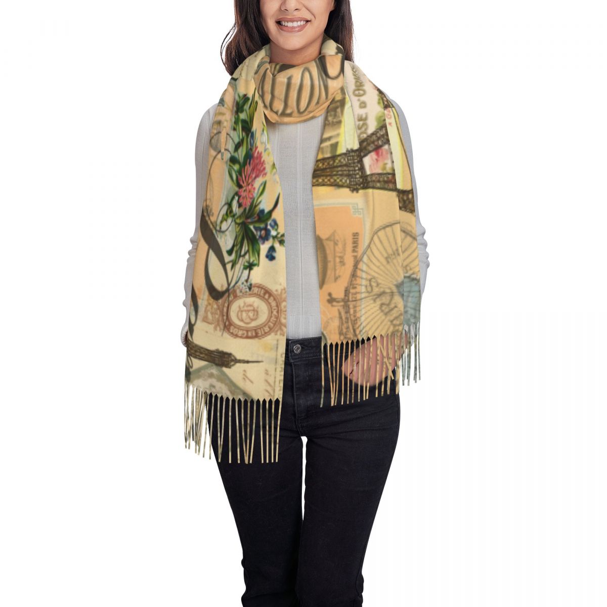 Chal Wrap mujer invierno bufan - Pashmina Wrap Large reseña y precio