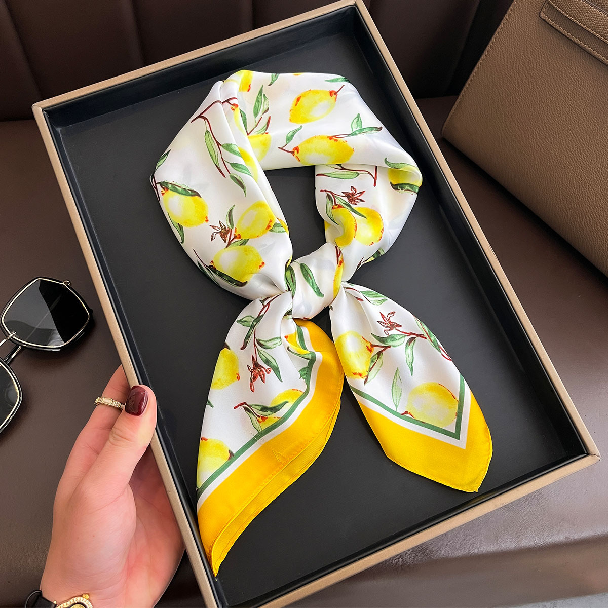 2025 nueva bufanda de seda cua - Silk Neck Scarf reseña y precio